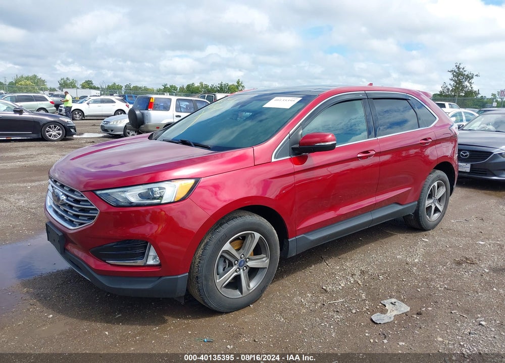 2019 FORD EDGE SEL VIN: 2FMPK3J9XKBC70504