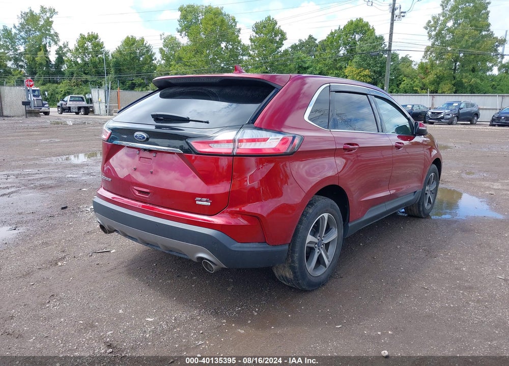 2019 FORD EDGE SEL VIN: 2FMPK3J9XKBC70504