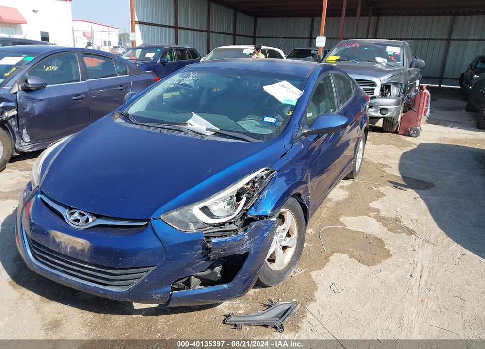 2015 HYUNDAI ELANTRA SE VIN: 5NPDH4AE8FH588365