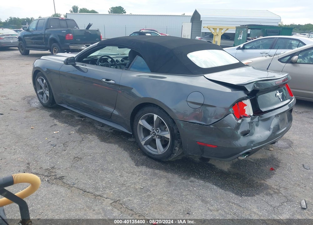 2017 FORD MUSTANG V6 VIN: 1FATP8EM0H5301617