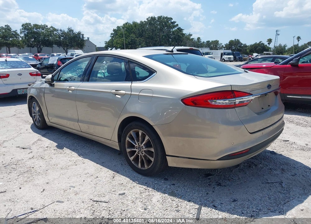 2017 FORD FUSION SE VIN: 3FA6P0H7XHR108019