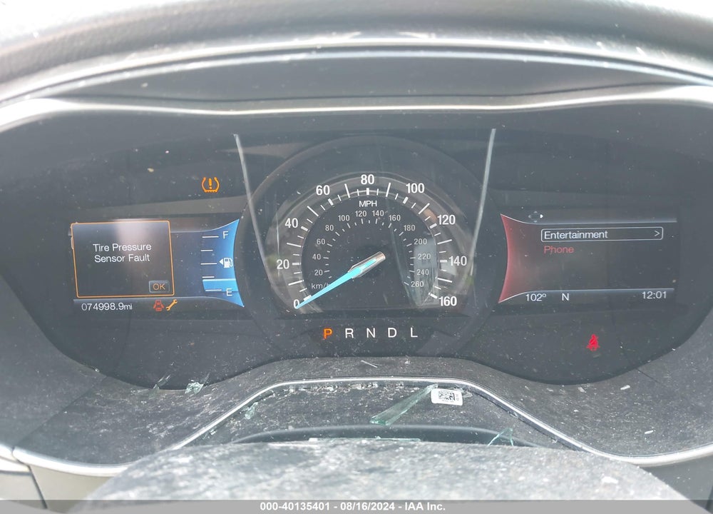 2017 FORD FUSION SE VIN: 3FA6P0H7XHR108019