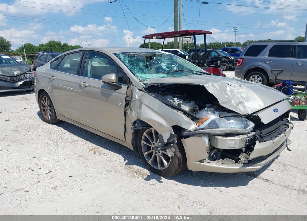 2017 FORD FUSION SE VIN: 3FA6P0H7XHR108019