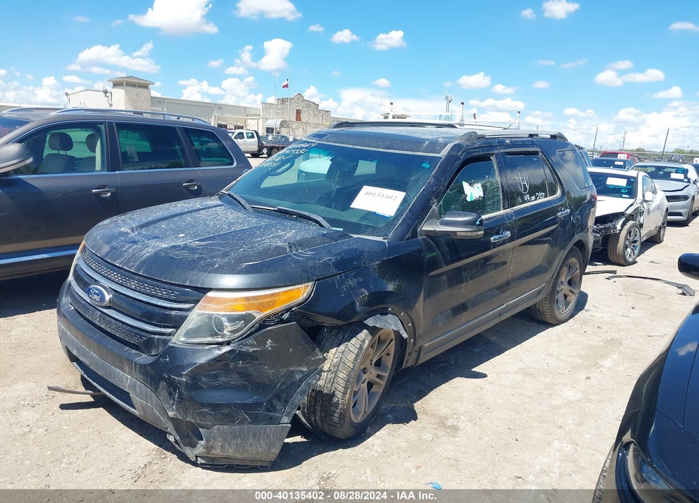 2011 FORD EXPLORER LIMITED VIN: 1FMHK8F86BGA08571