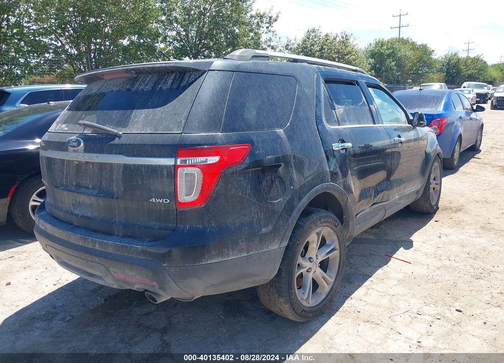 2011 FORD EXPLORER LIMITED VIN: 1FMHK8F86BGA08571