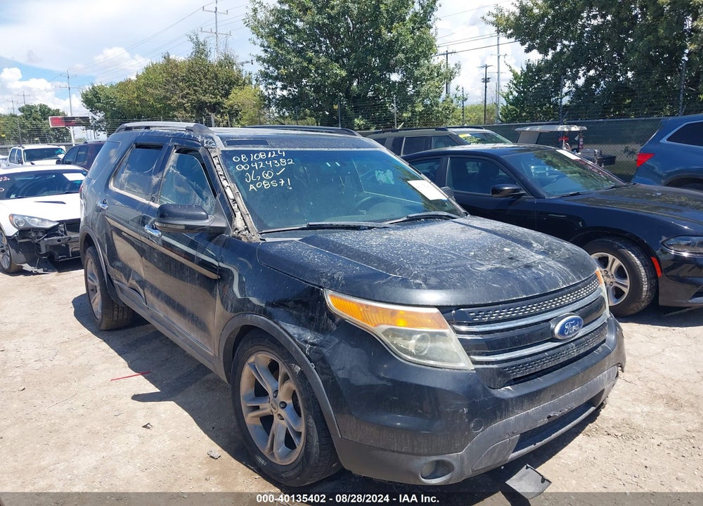 2011 FORD EXPLORER LIMITED VIN: 1FMHK8F86BGA08571