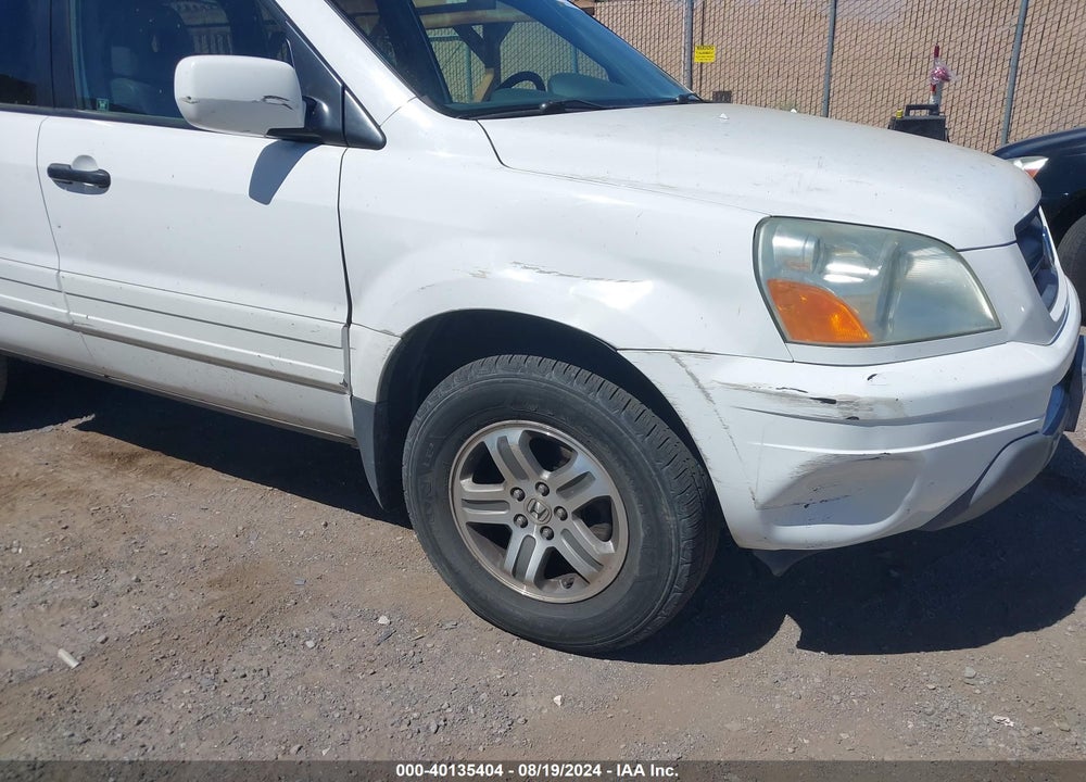 2004 HONDA PILOT EX-L VIN: 2HKYF18704H571392