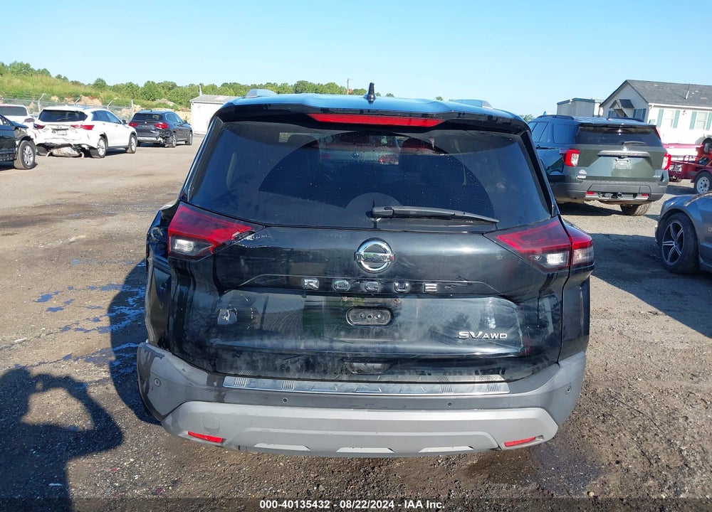 2021 NISSAN ROGUE SV INTELLIGENT AWD VIN: 5N1AT3BB6MC725341