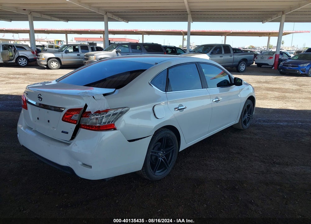 2013 NISSAN SENTRA S VIN: 3N1AB7AP4DL721596