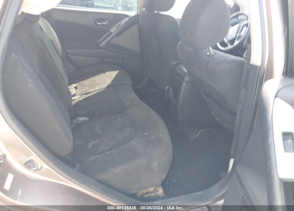 2009 NISSAN MURANO S VIN: JN8AZ18W79W118229