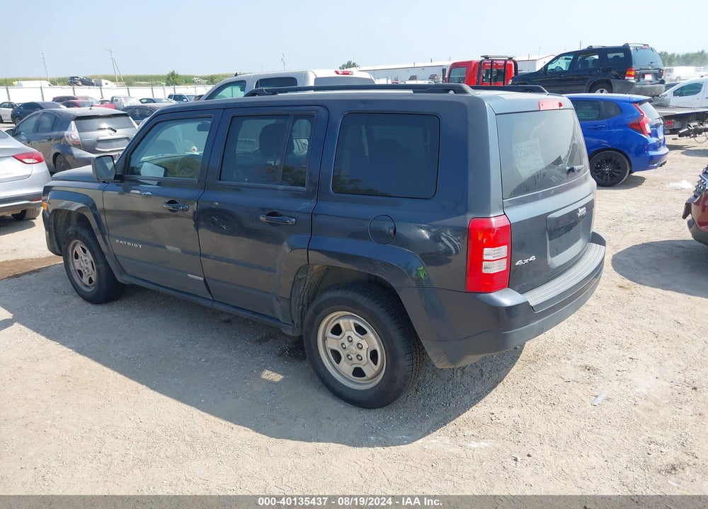 2015 JEEP PATRIOT SPORT VIN: 1C4NJRBB6FD411684