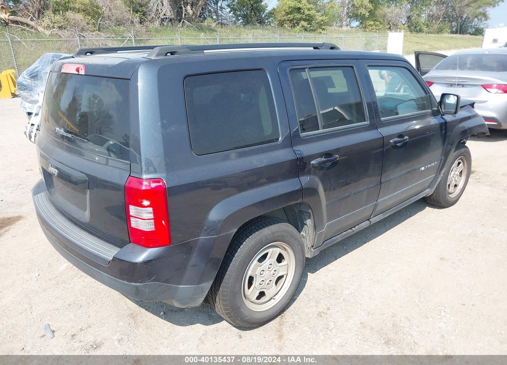 2015 JEEP PATRIOT SPORT VIN: 1C4NJRBB6FD411684