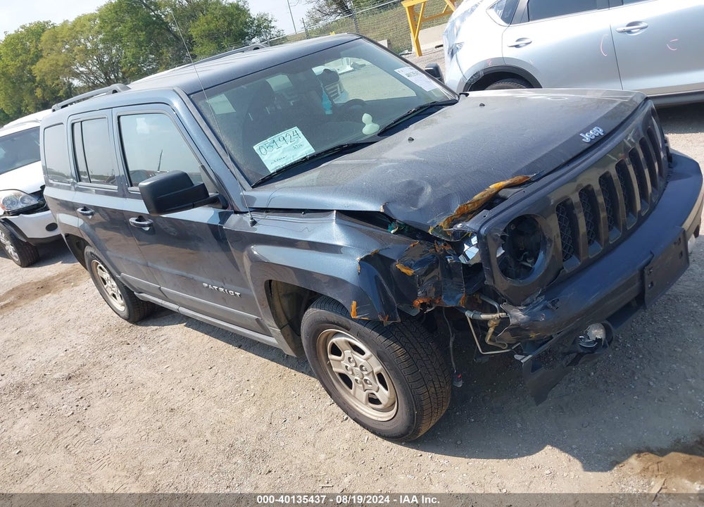 2015 JEEP PATRIOT SPORT VIN: 1C4NJRBB6FD411684