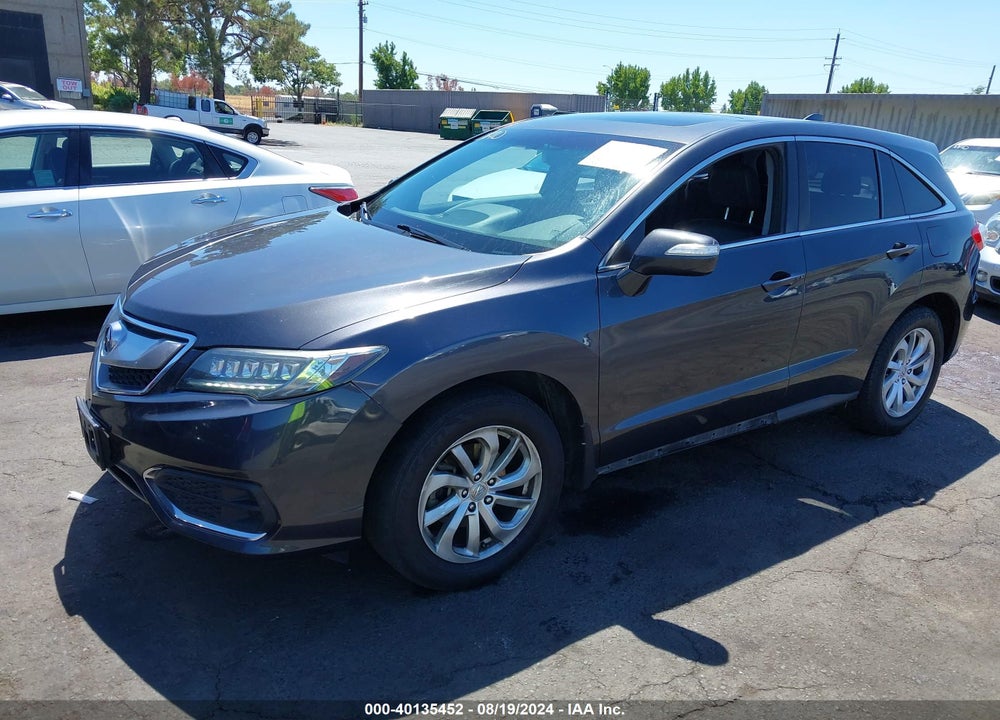 2016 ACURA RDX TECHNOLOGY   WATCH PLUS PACKAGES/TECHNOLOGY PACKAGE VIN: 5J8TB3H55GL012406