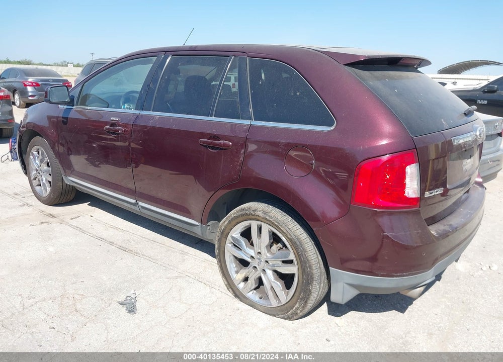 2011 FORD EDGE LIMITED VIN: 2FMDK4KC8BBA09603