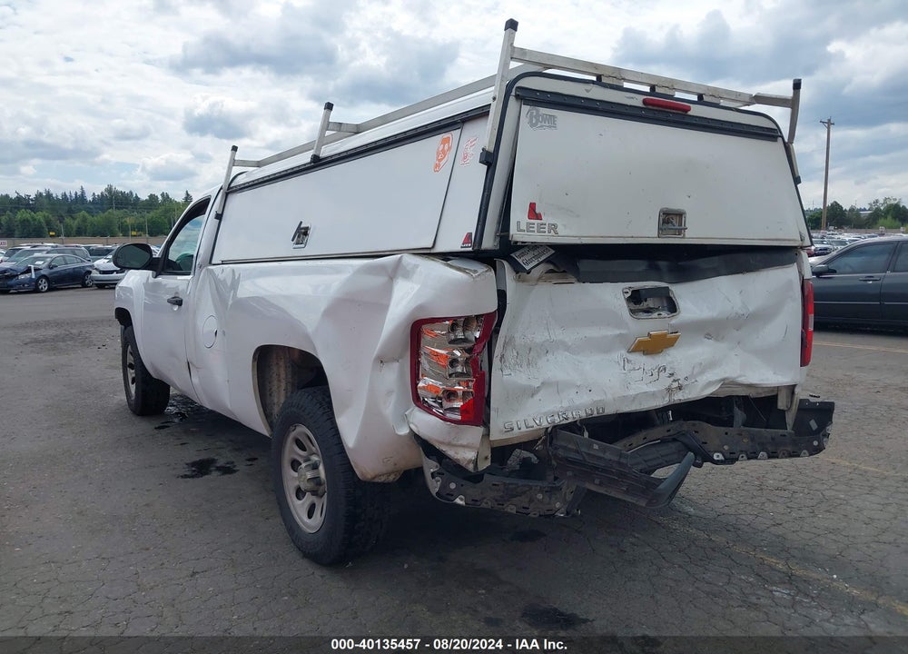 2012 CHEVROLET SILVERADO 1500 WORK TRUCK VIN: 1GCNCPEX5CZ116760