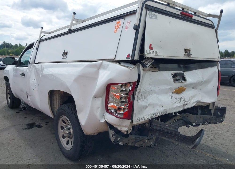 2012 CHEVROLET SILVERADO 1500 WORK TRUCK VIN: 1GCNCPEX5CZ116760