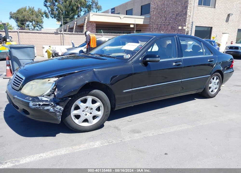 2002 MERCEDES-BENZ S 430 VIN: WDBNG70J62A258358