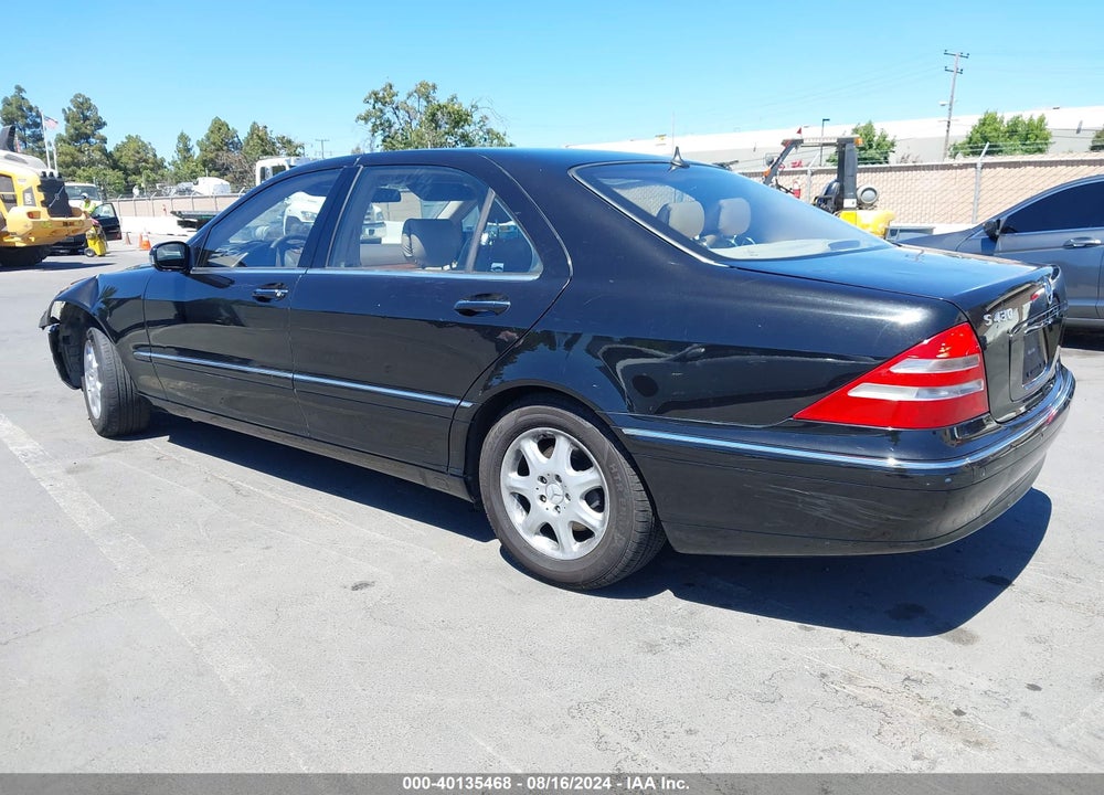 2002 MERCEDES-BENZ S 430 VIN: WDBNG70J62A258358