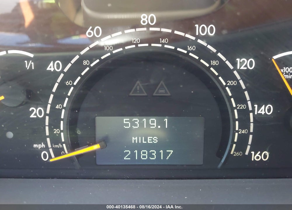 2002 MERCEDES-BENZ S 430 VIN: WDBNG70J62A258358