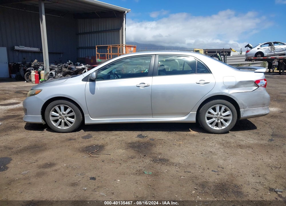 2009 TOYOTA COROLLA S VIN: 1NXBU40E89Z132716