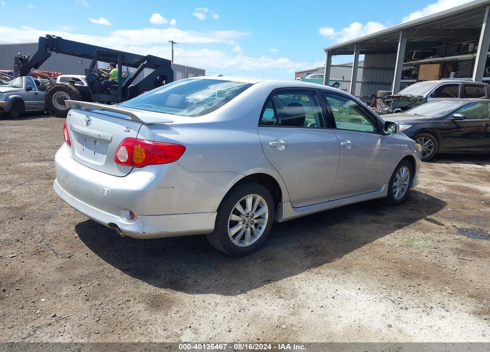 2009 TOYOTA COROLLA S VIN: 1NXBU40E89Z132716