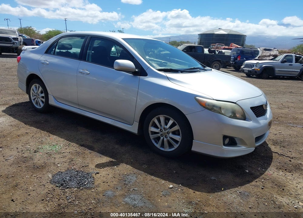 2009 TOYOTA COROLLA S VIN: 1NXBU40E89Z132716