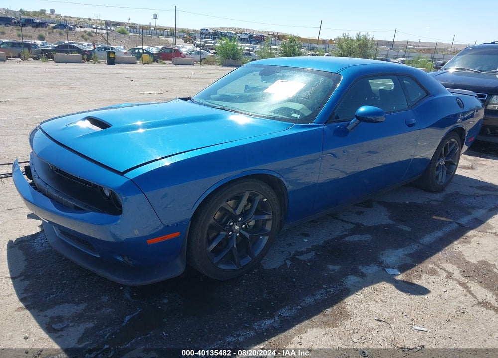 2022 DODGE CHALLENGER GT VIN: 2C3CDZJGXNH260821