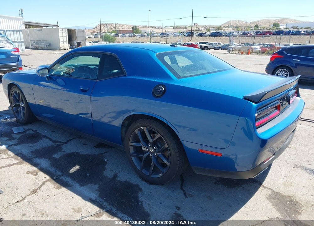2022 DODGE CHALLENGER GT VIN: 2C3CDZJGXNH260821