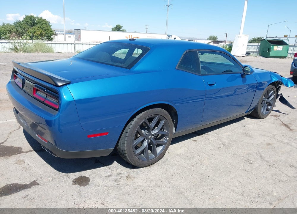 2022 DODGE CHALLENGER GT VIN: 2C3CDZJGXNH260821