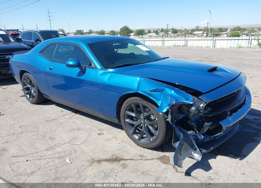 2022 DODGE CHALLENGER GT VIN: 2C3CDZJGXNH260821