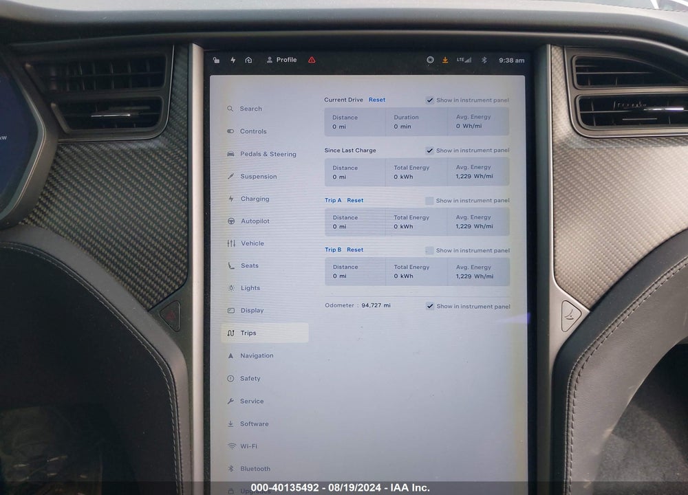 2018 TESLA MODEL X 100D/75D/P100D VIN: 5YJXCBE2XJF103618