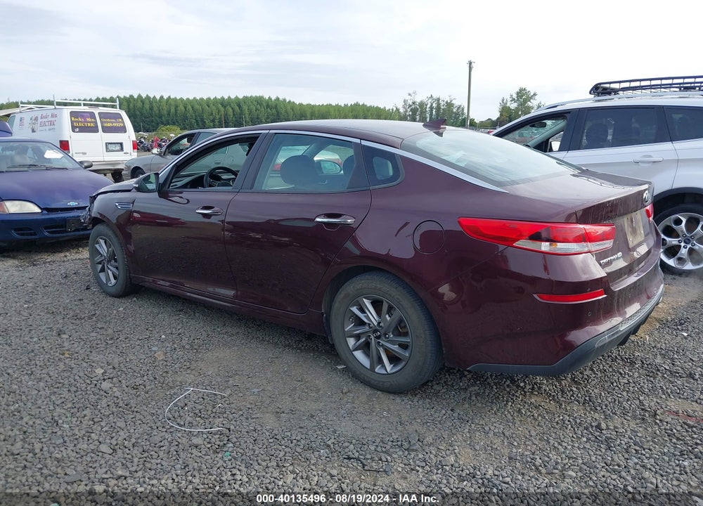 2019 KIA OPTIMA VIN: 5XXGT4L30KG343170