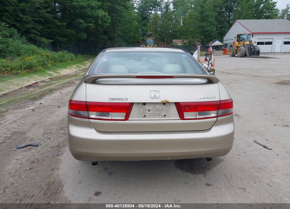2004 HONDA ACCORD 3.0 LX VIN: 1HGCM66374A083806