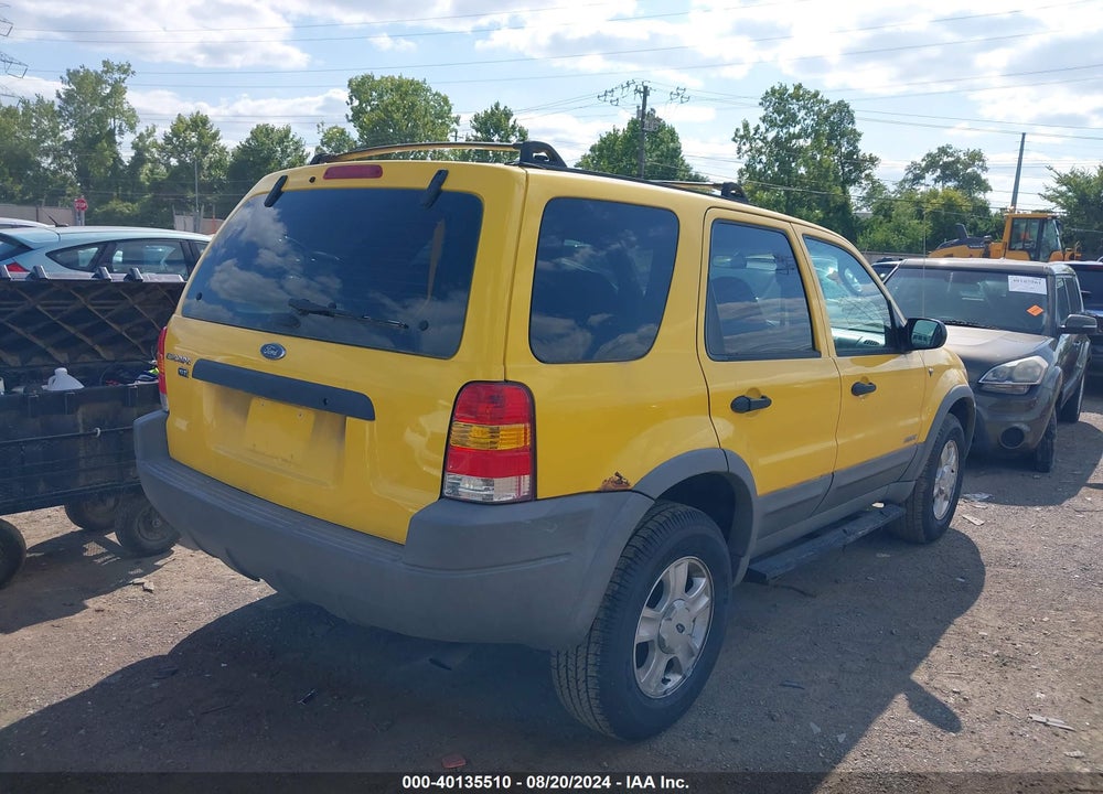 2001 FORD ESCAPE XLT VIN: 1FMYU031X1KE96910