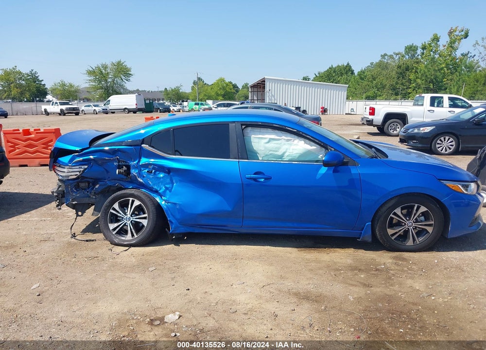 2023 NISSAN SENTRA SV XTRONIC CVT VIN: 3N1AB8CV4PY288628