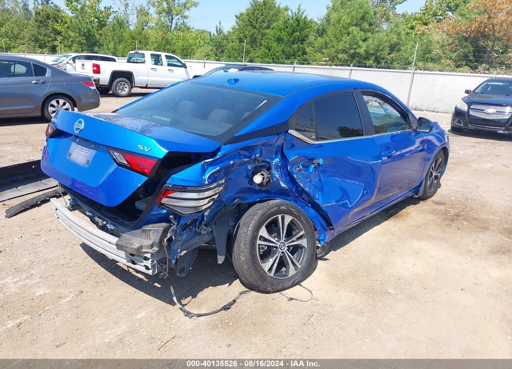 2023 NISSAN SENTRA SV XTRONIC CVT VIN: 3N1AB8CV4PY288628