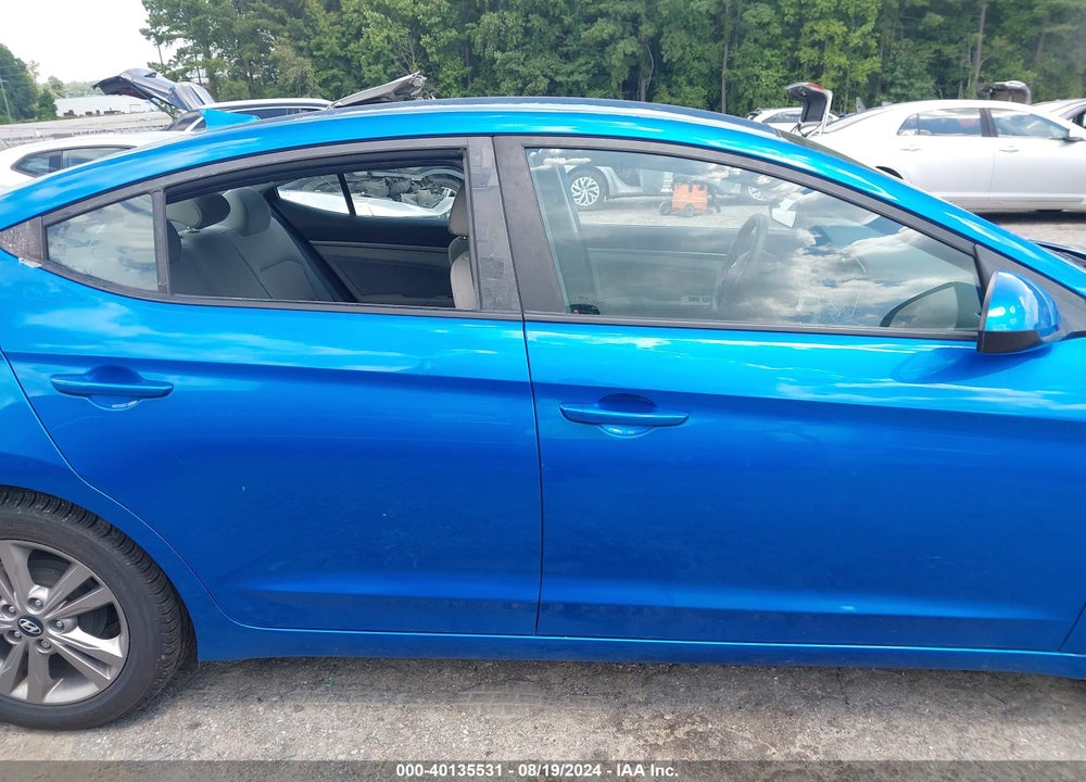 2017 HYUNDAI ELANTRA SE VIN: KMHD84LF4HU143034