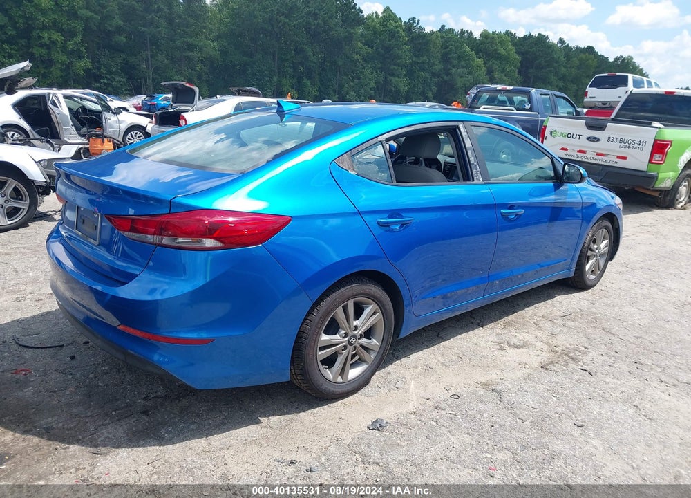 2017 HYUNDAI ELANTRA SE VIN: KMHD84LF4HU143034