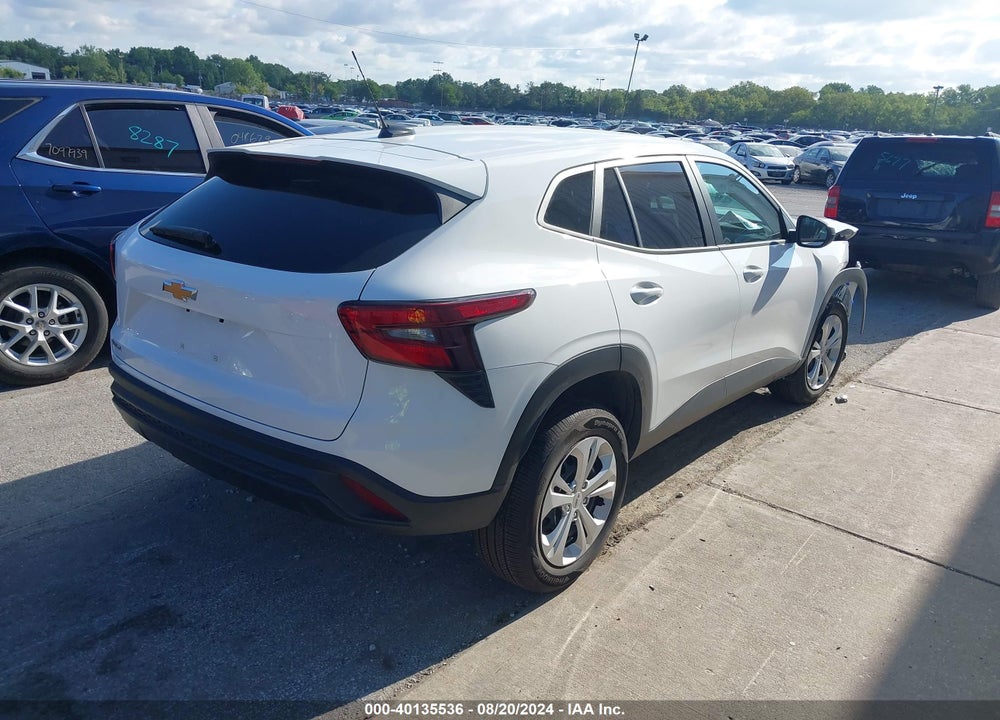 2024 CHEVROLET TRAX FWD SP VIN: KL77LFE29RC006357