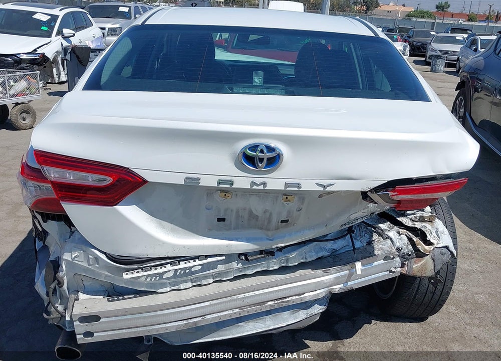 2018 TOYOTA CAMRY HYBRID XLE VIN: 4T1B21HK5JU005960