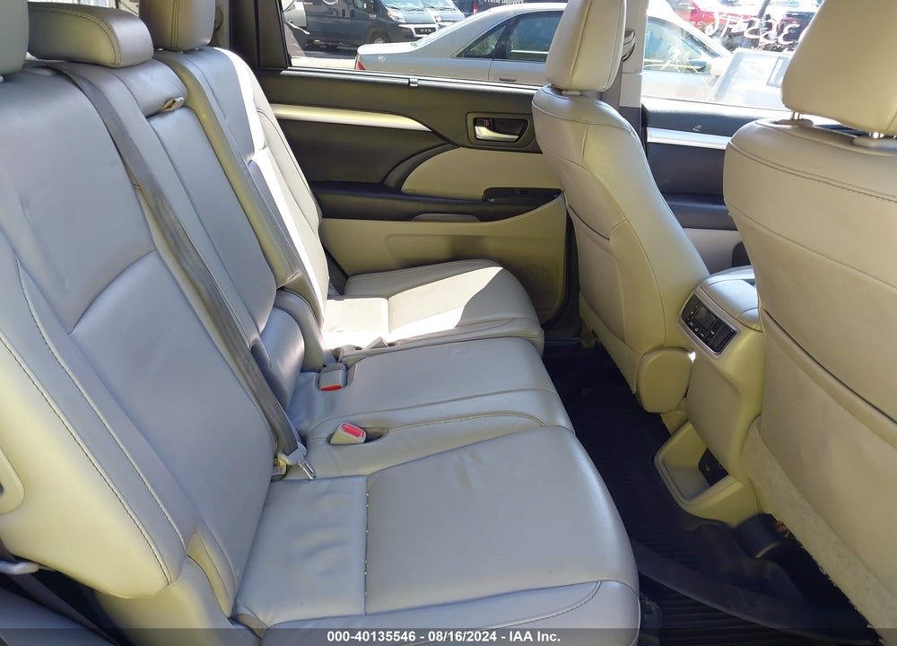 2016 TOYOTA HIGHLANDER XLE V6 VIN: 5TDJKRFH4GS506843