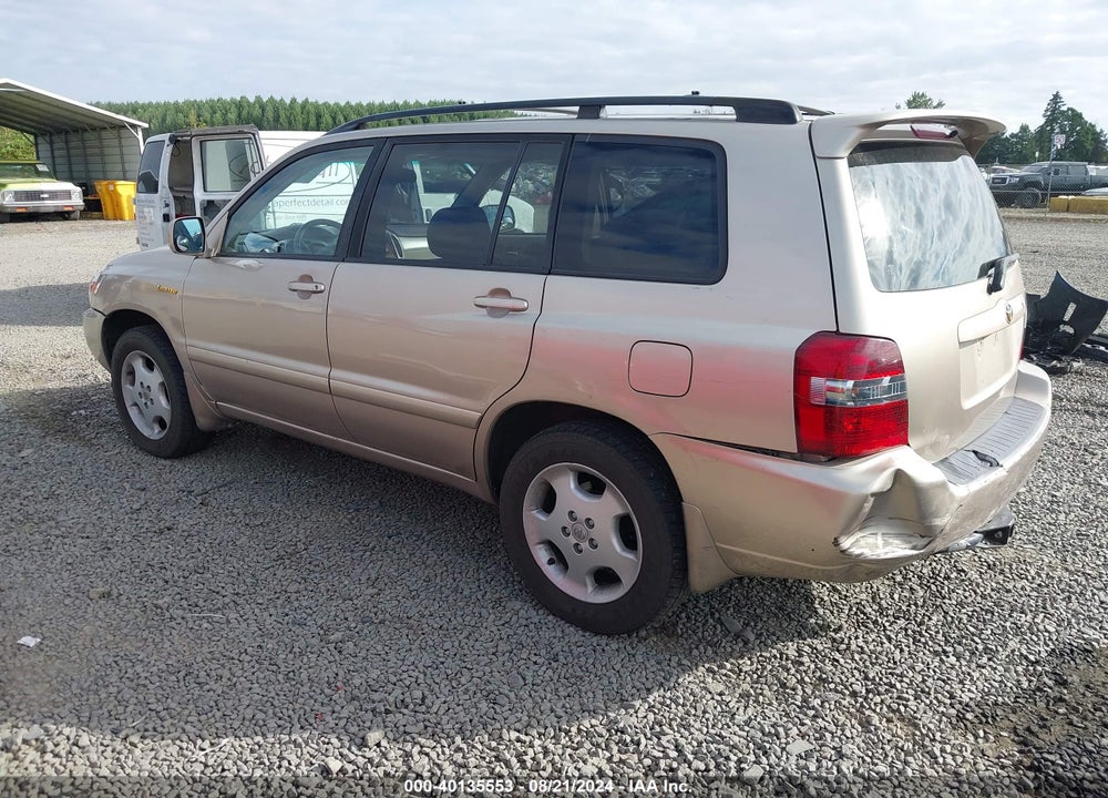 2005 TOYOTA HIGHLANDER LIMITED V6 VIN: JTEEP21A450133982
