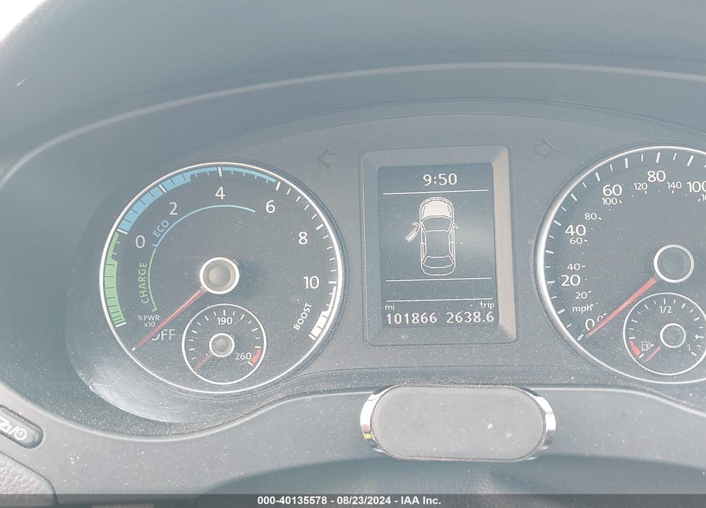 2013 VOLKSWAGEN JETTA HYBRID SE VIN: 3VW637AJ1DM222788