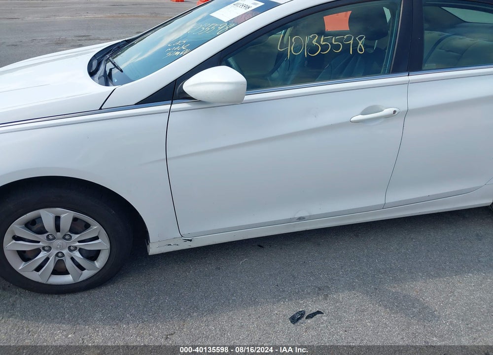 2011 HYUNDAI SONATA GLS VIN: 5NPEB4AC2BH270899