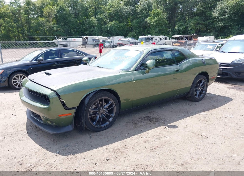 2022 DODGE CHALLENGER GT AWD VIN: 2C3CDZKG7NH152011