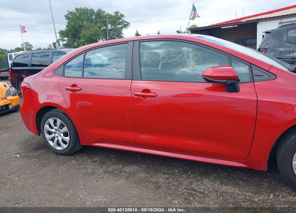 2021 TOYOTA COROLLA LE VIN: 5YFEPMAE0MP184144