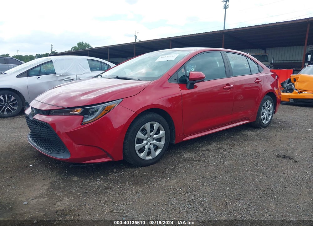 2021 TOYOTA COROLLA LE VIN: 5YFEPMAE0MP184144