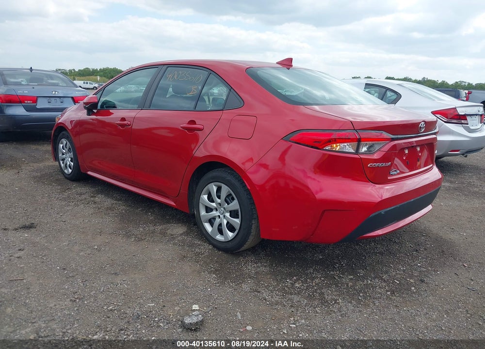 2021 TOYOTA COROLLA LE VIN: 5YFEPMAE0MP184144