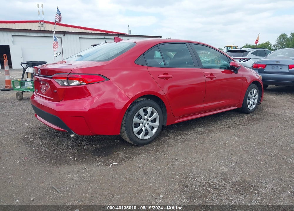 2021 TOYOTA COROLLA LE VIN: 5YFEPMAE0MP184144